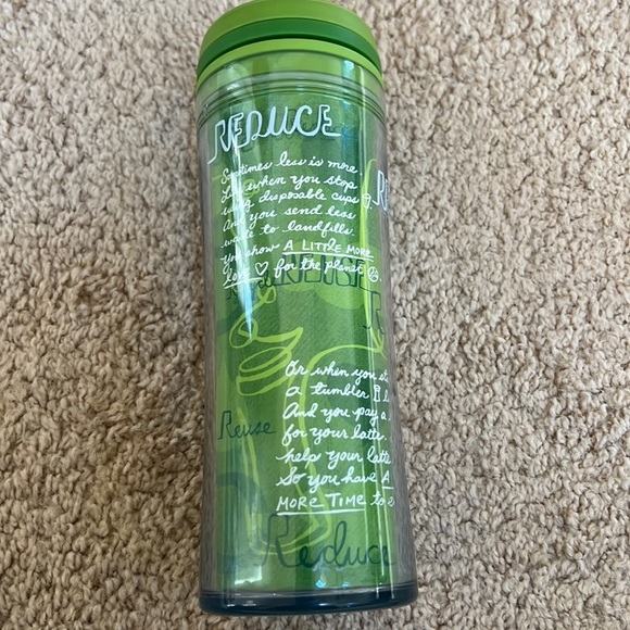 Starbucks green reduce reuse travel mug tumbler . - Picture 3 of 8